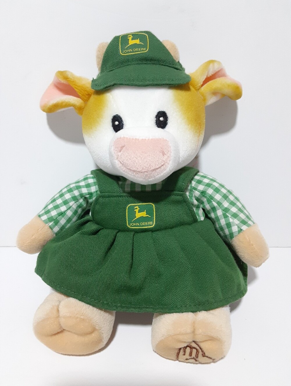 Vintage John Deere Mary's Moo Moos Cow Plush Toy 9" Collectable Enesco
